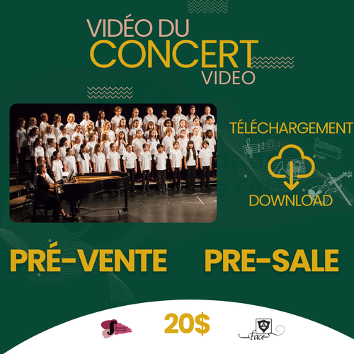 Captation vidéo - Grand Concert Vocal du 6 février 2025