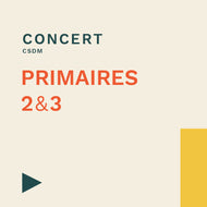 Juin 2017 | Concert 2 et 3ième année (CSDM) : Raconte-moi Montréal