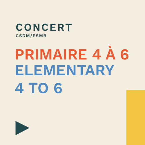 Juin 2017 | Concerts vocaux primaire 4e - 5e - 6e  (CSDM-ESMB) / Choeurs & Midi Pop